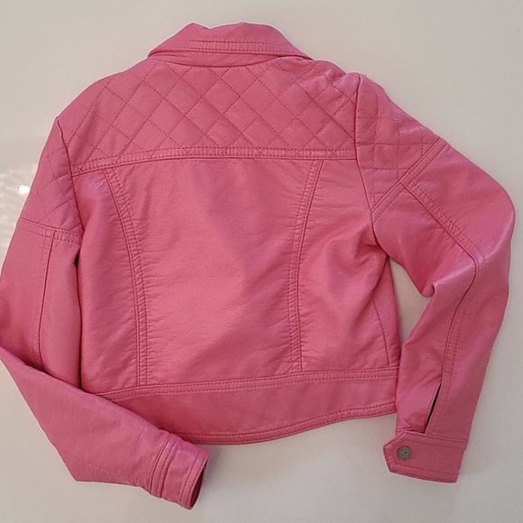 Kids D's vegan leather jacket - Picture 4 of 4